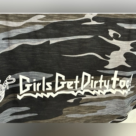 Off Road Vixens Tank Top Women’s M Black Camo Bike Riding Outdoors Camping Hiker - Picture 8 of 9